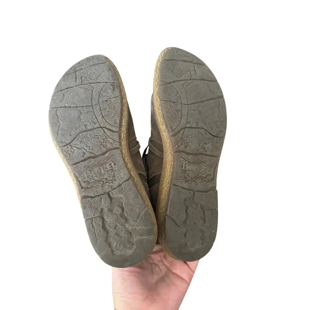 Born Tarkiln Brown Suede ankle boots - Picture 6 of 7